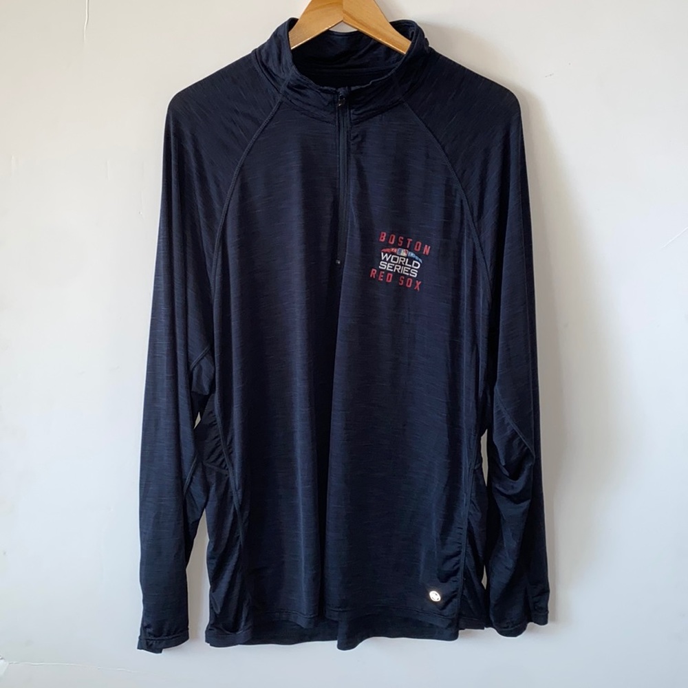 Banner 47 Mens Boston Red Sox 2018 WS  1/4 Zip